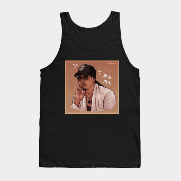 Takaya Kuroda | Voice of Kiryu Kazuma Tank Top by MattiBird